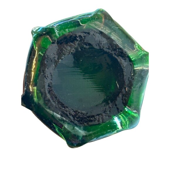 Jack‎ in the Pulpit Vase 11 1-2” Tall Green, Red and White - Picture 8 of 8